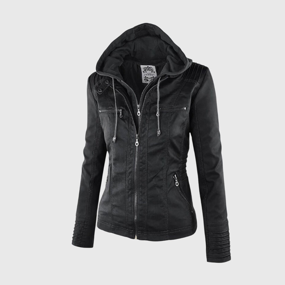 KAROLINE™ The Stylish, One-of-a-Kind Leather Jacket