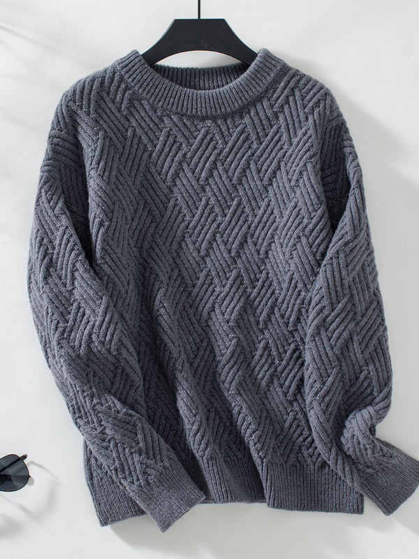Monroe Textured Knit Sweater – Cozy, Modern Knitwear for Everyday Style