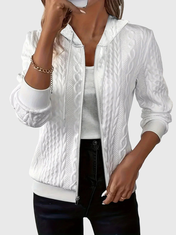 Lena™ Cozy Zip-Up Hoodie