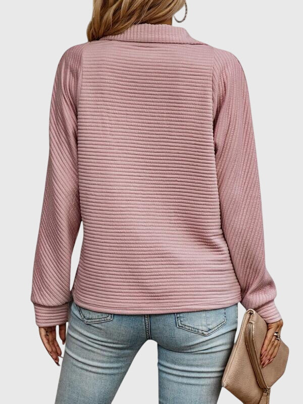 Molly | Sophisticated Half-Zip Sweater