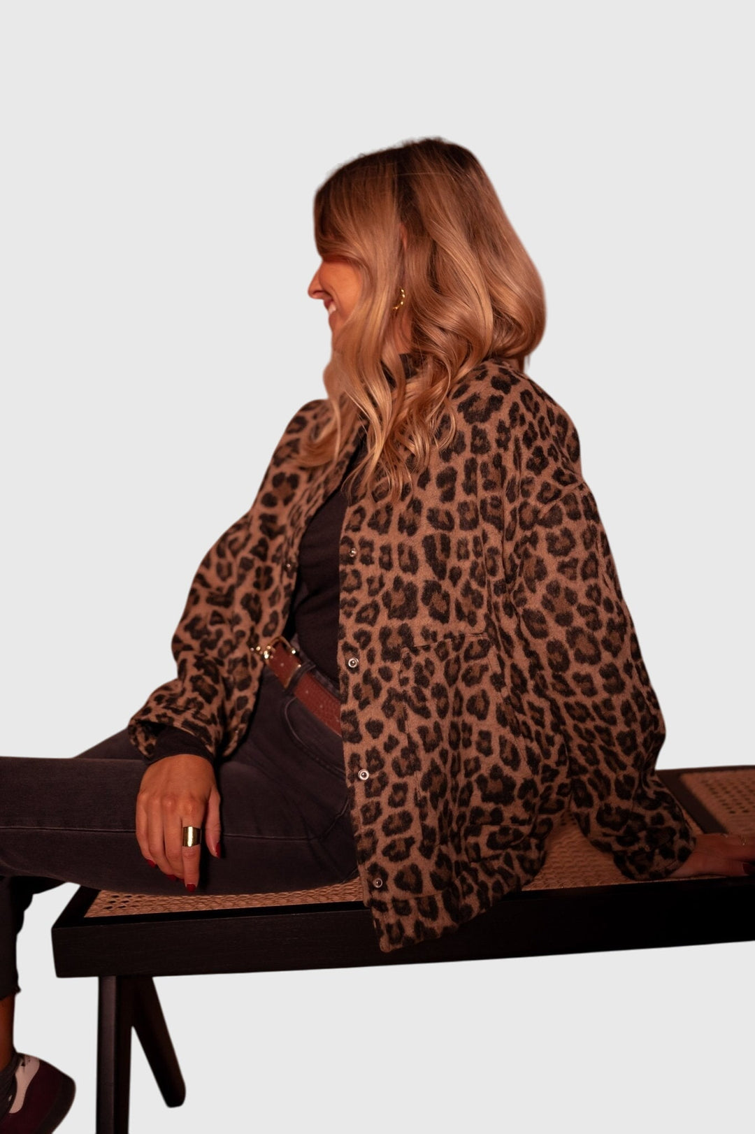 Elodie | Chic Leopard Print Jacket for Effortless Style