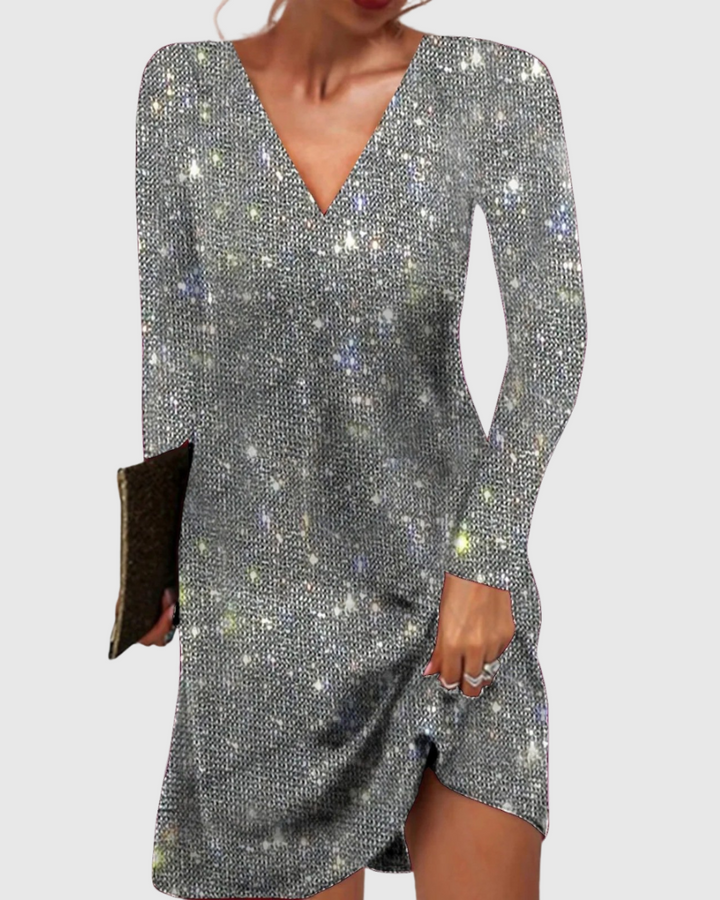 Celine | Glamorous Mini Sequin Dress