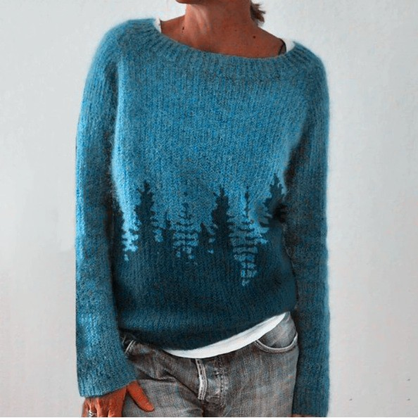 Silvia - Cozy Vintage Retro-Sweater