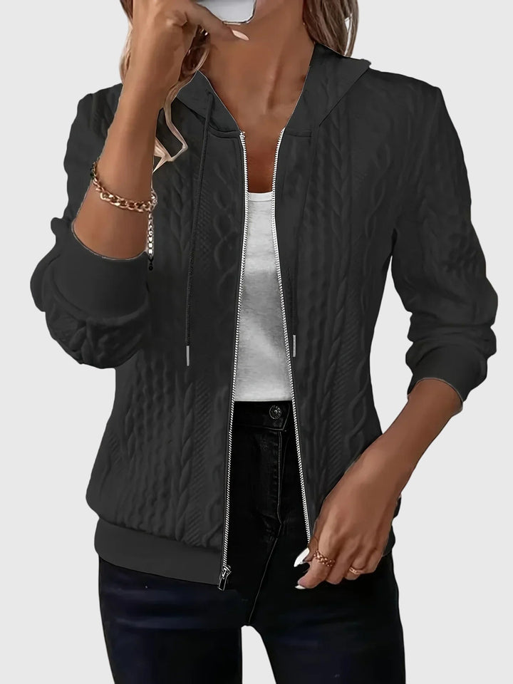 Lena™ Cozy Zip-Up Hoodie