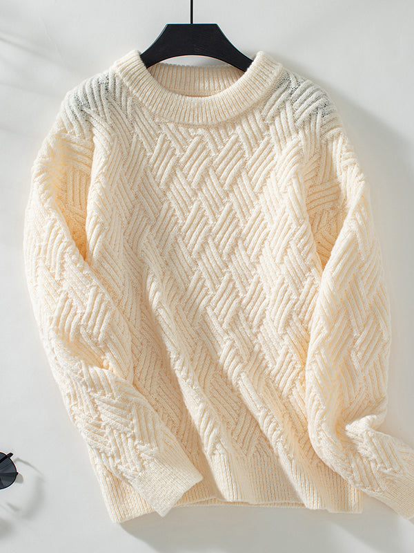 Monroe Textured Knit Sweater – Cozy, Modern Knitwear for Everyday Style