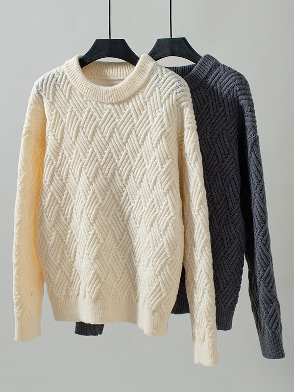 Monroe Textured Knit Sweater – Cozy, Modern Knitwear for Everyday Style