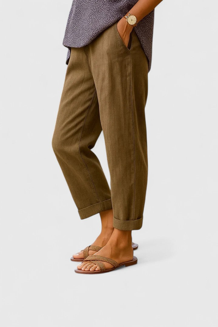 Marivela: Ultra-Lightweight Relaxed-Fit Pants for Everyday Comfort