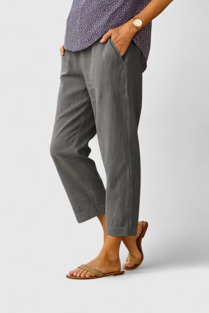 Marivela: Ultra-Lightweight Relaxed-Fit Pants for Everyday Comfort