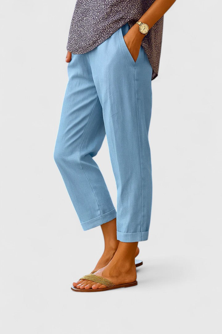 Marivela: Ultra-Lightweight Relaxed-Fit Pants for Everyday Comfort