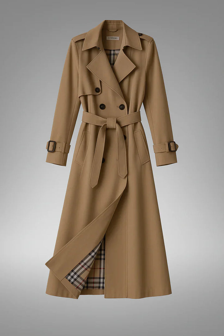 Rose™ Classic Trench Coat — Timeless Style, Weather-Ready Elegance