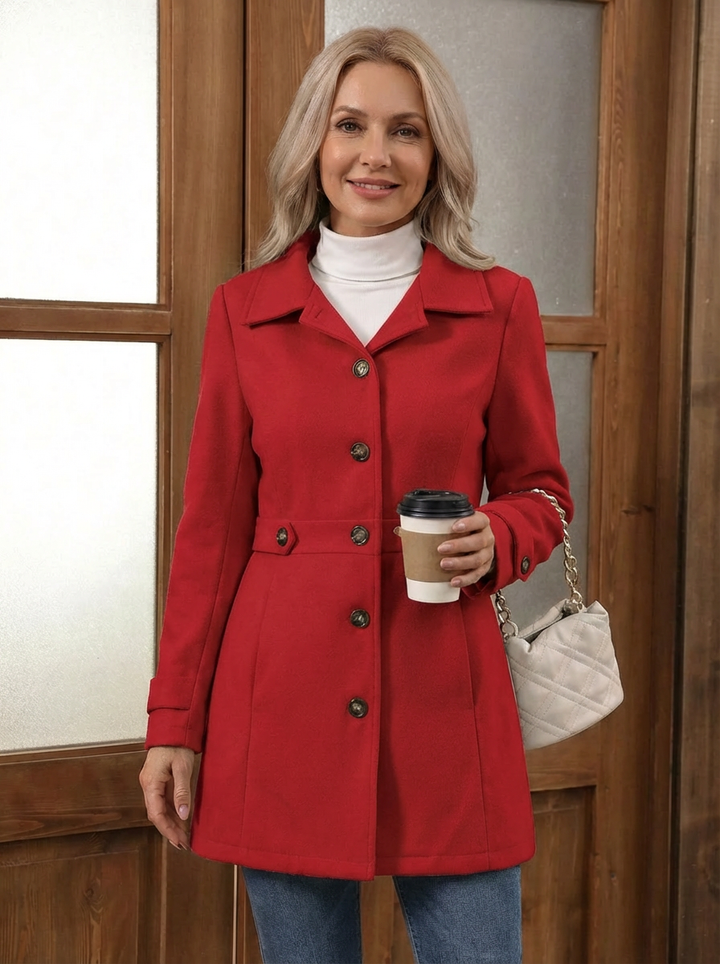 Mila | Luxe Woolen Coat — Warmth, Comfort & Timeless Style