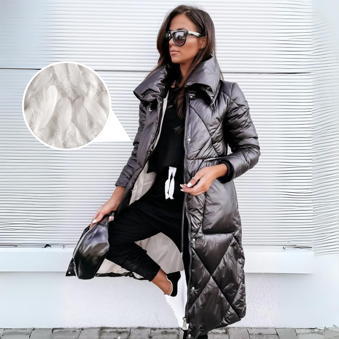Michelle Women's Winter Coat — Windproof, Waterproof Protection with Effortlessly Elegant Warmth