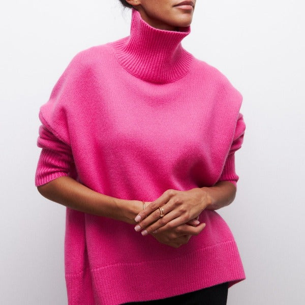 Tracey | Ultra-Soft Oversized Turtleneck Sweater