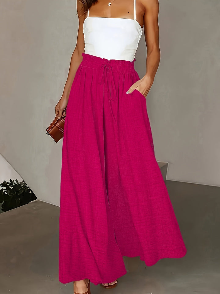 Amelia - Effortlessly Chic Wide-Leg Pants for Modern Style