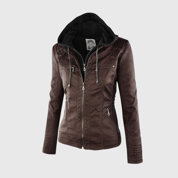 KAROLINE™ The Stylish, One-of-a-Kind Leather Jacket