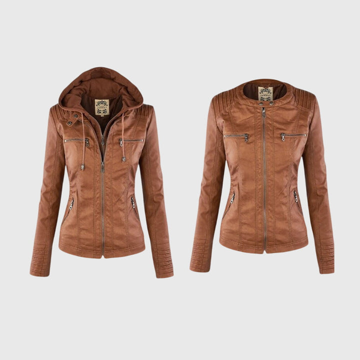 KAROLINE™ The Stylish, One-of-a-Kind Leather Jacket