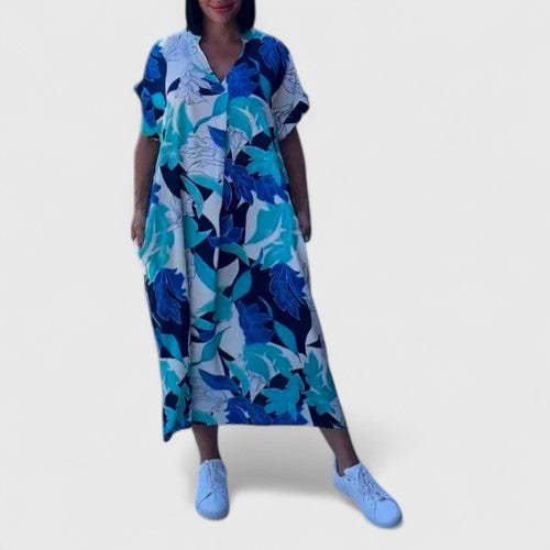 Shamcey™ - Elegantly Sophisticated Floral Dress